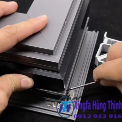 Cửa nhôm Xingfa hệ 55 dày 1ly4