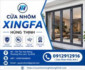 Cửa Nhôm Xingfa: Lựa Chọn Hàng Đầu Cho Mọi Công Trình Tại Phường Phú Lâm