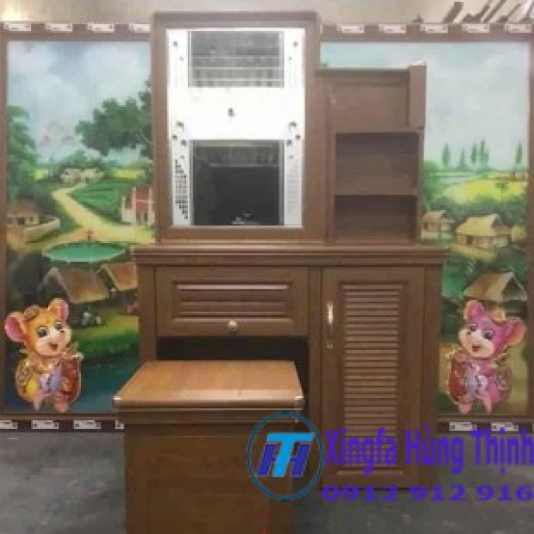 BÀN TRANG ĐIỂM LÀM BẰNG NHÔM