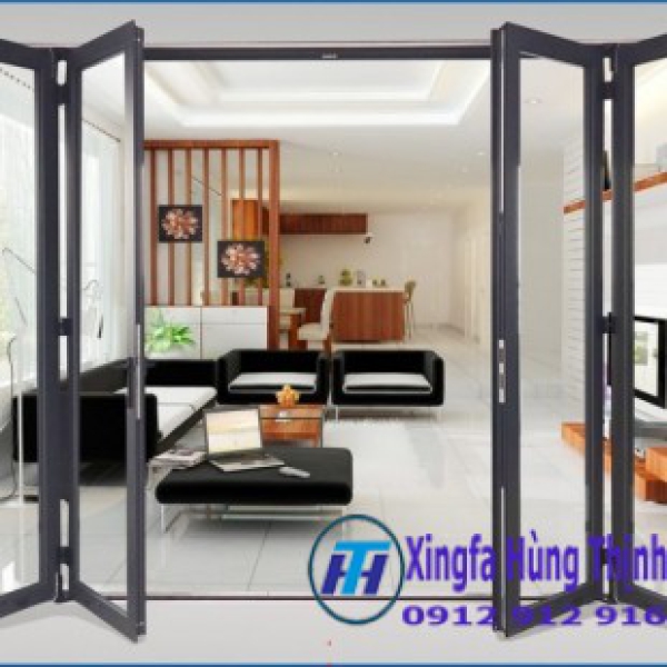 NHÔM XINGFA CỐ ĐỊNH VÀ CÁNH CỬA MỞ XẾP TRƯỢT